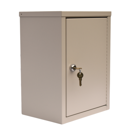 Double Door Extra Wide Economy Narcotic Cabinet (15""H X 11""W X 8""D) -  OMNIMED, 182150